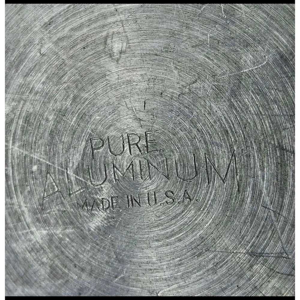 Vintage Pure Aluminum Steamer Pan Lid‎ Wire Rack USA 9.5in Silver Mid Century